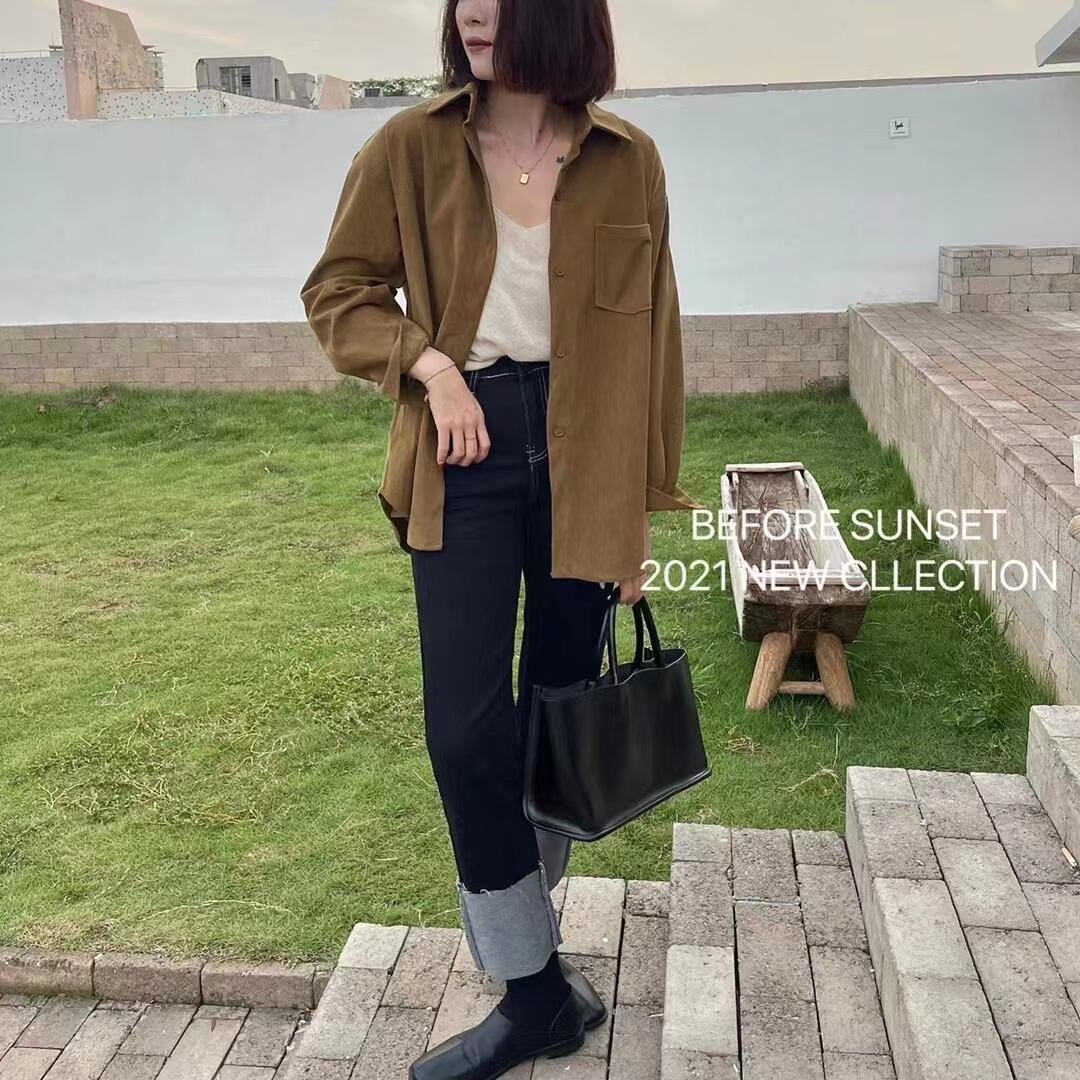 コーデュロイシャツ　AJ2085-772