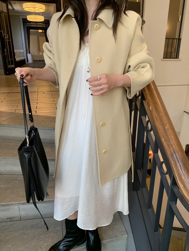 (予約) mellounge / Mood handmade coat 3color