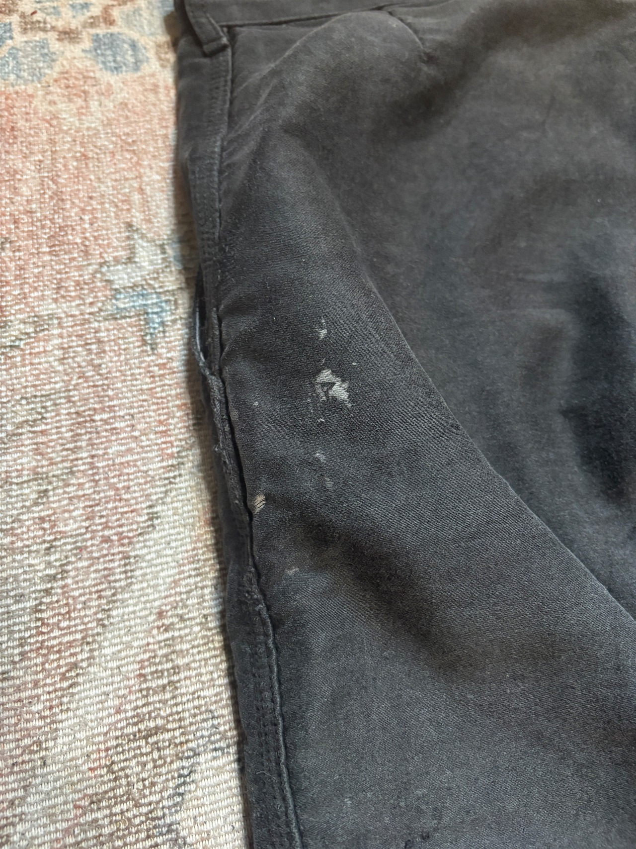 ボロ / Euro work pants / moleskin / repair