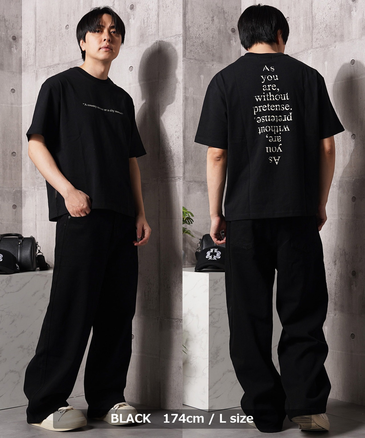 ◆Lettering Tee◆lf-26105