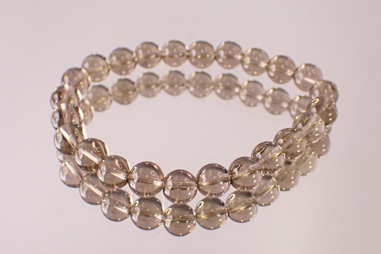 スモーキークォーツブレスレット　 [D3-190]