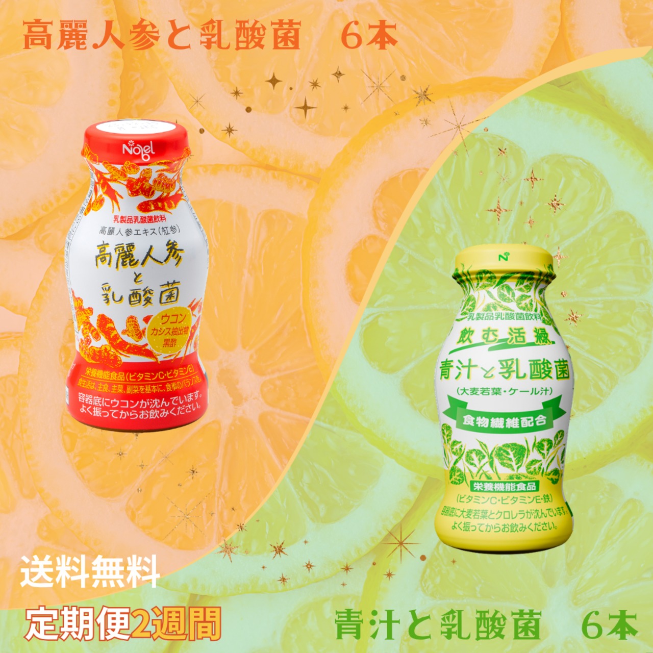 【定期便/2週間毎】活力チャージ応援セット（12本入り）【送料無料】