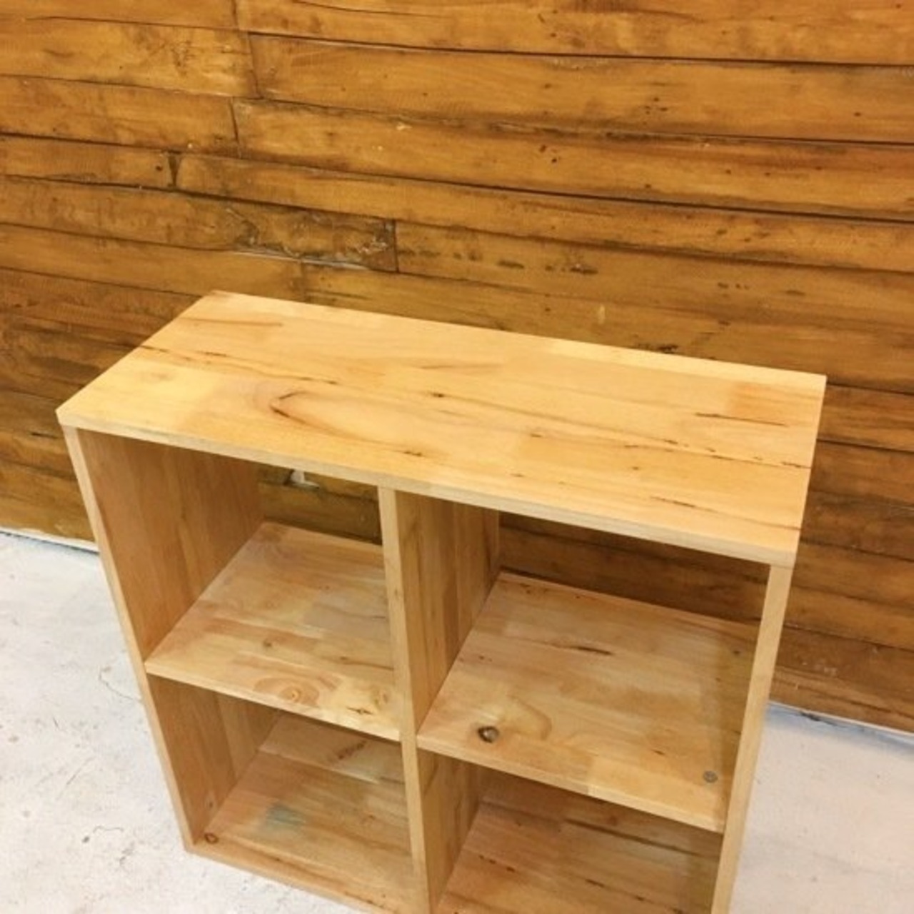 ラバーウッド　2×2シェルフ【要組み立て品】