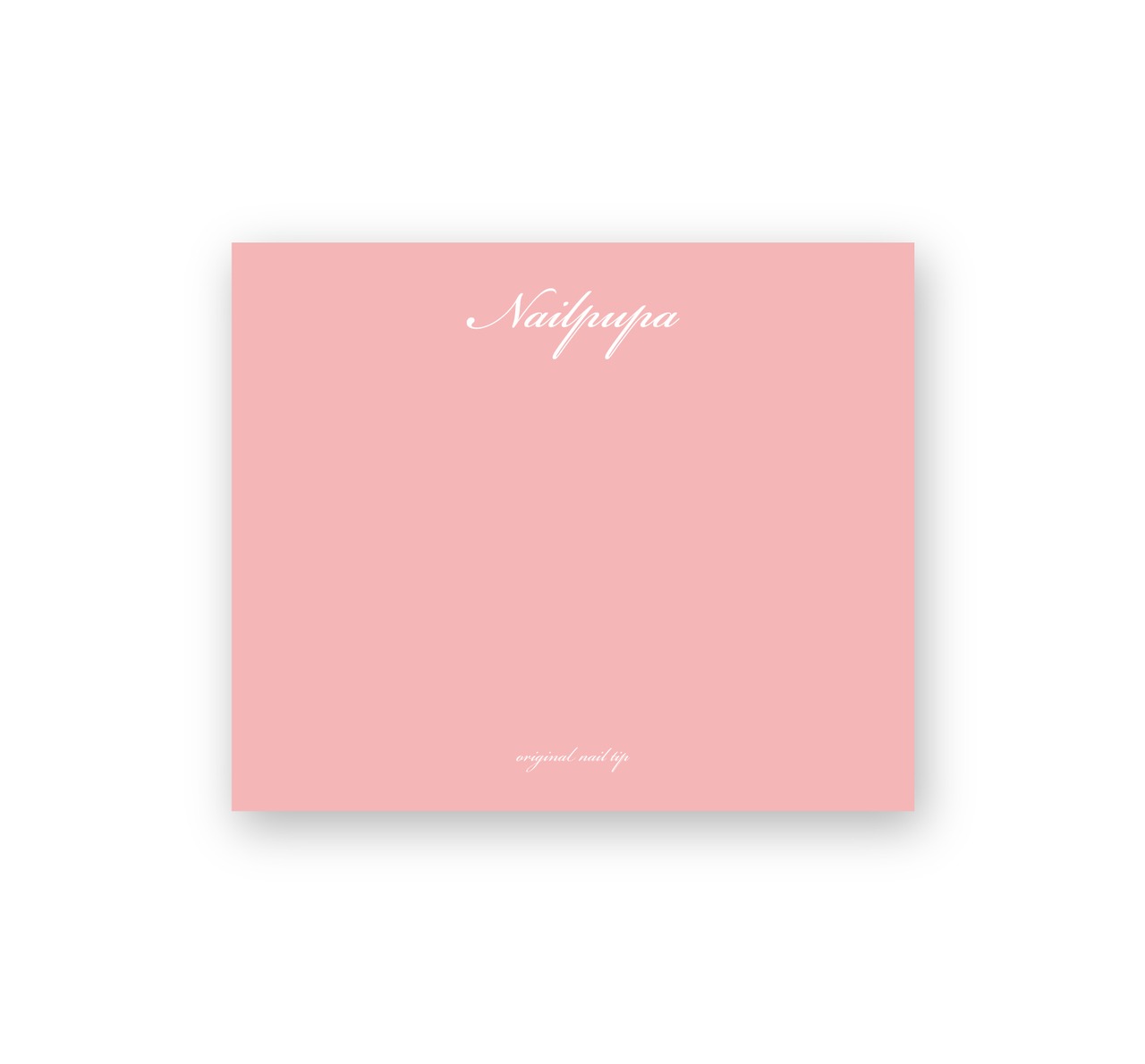 無地 × 淡いピンク系シリーズ｜ ネイルチップ台紙  アクセサリー台紙  ｜ ncd_pk_1