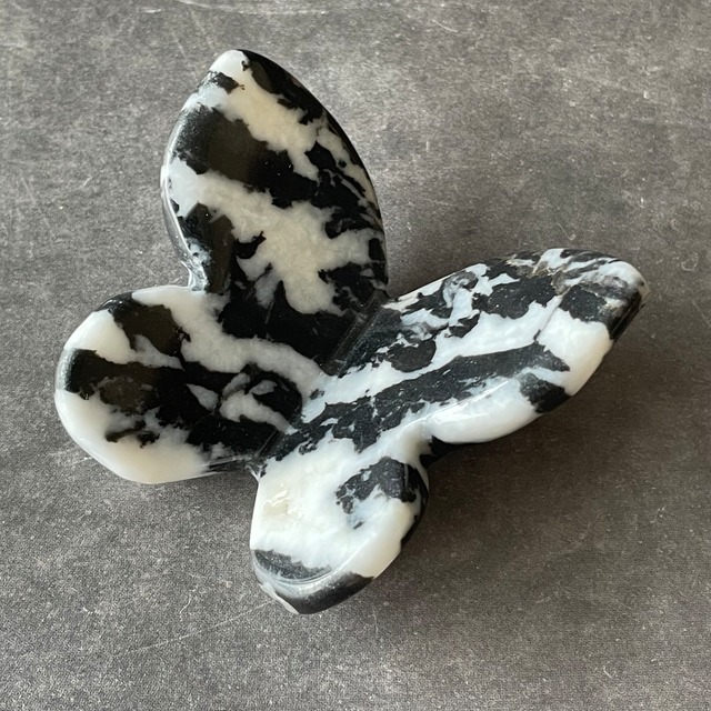 Zebra Stone ゼブラストーン|Butterfly 蝶々②|天然石　パワーストーン　鉱物　gem stone