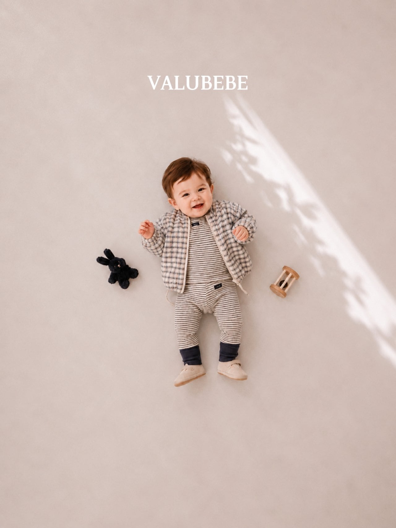 送料無料【予約】/ ハイチェックジャンパー/ valubebe