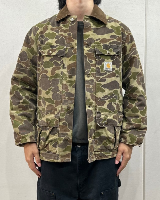 80's Carhartt Duck Hunter Camo Hunting Jacket 【下北沢店】