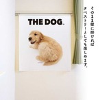 【受注生産】のれん THE DOG ゴールデン・レトリバー 幅85×丈90cm　21847