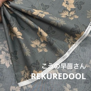 TB524◆1m◆S◆綿100%シャーティング生地◆こうの早苗さん