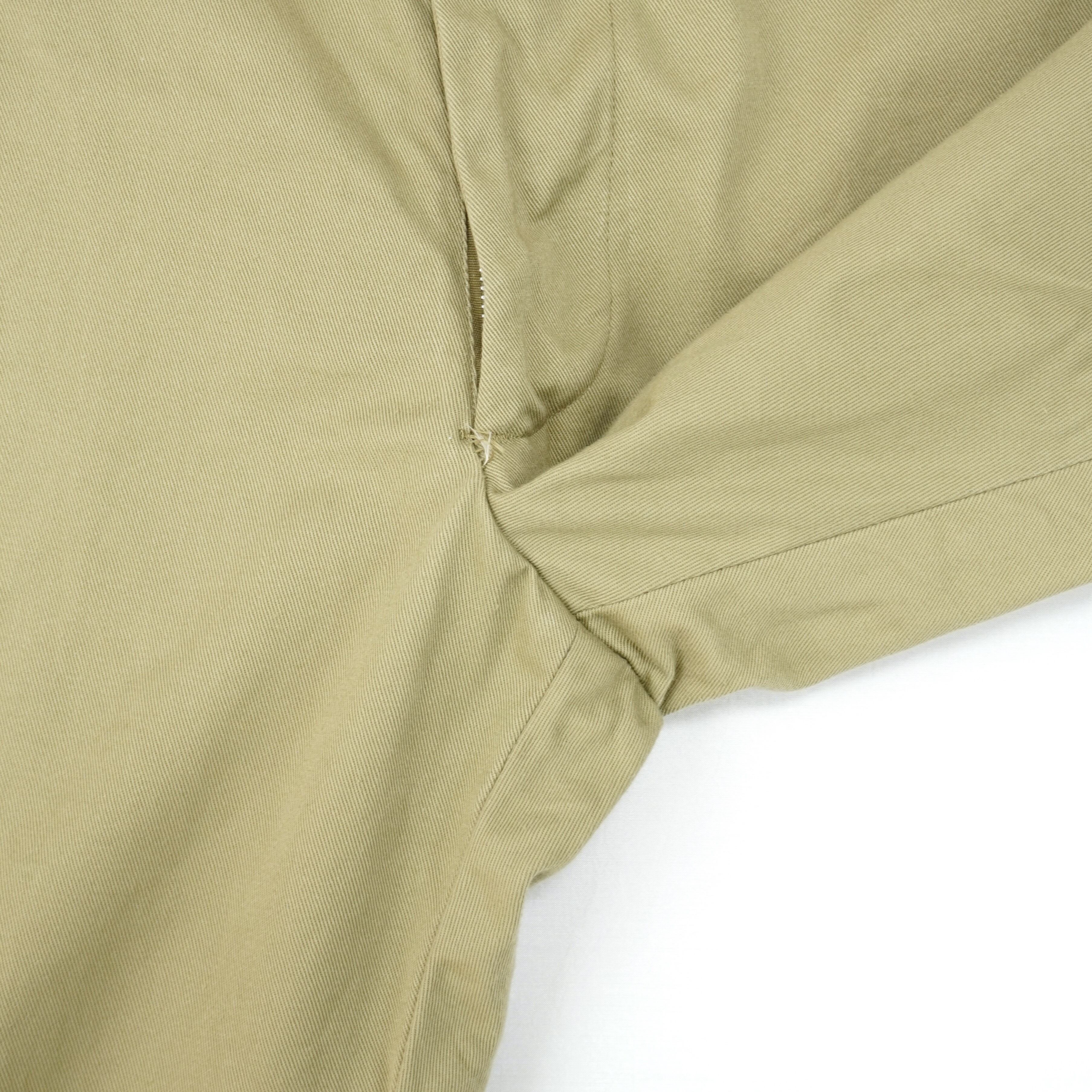 US ARMY KHAKI CHINO TROUSERS 1968s W33-eastgate.mk