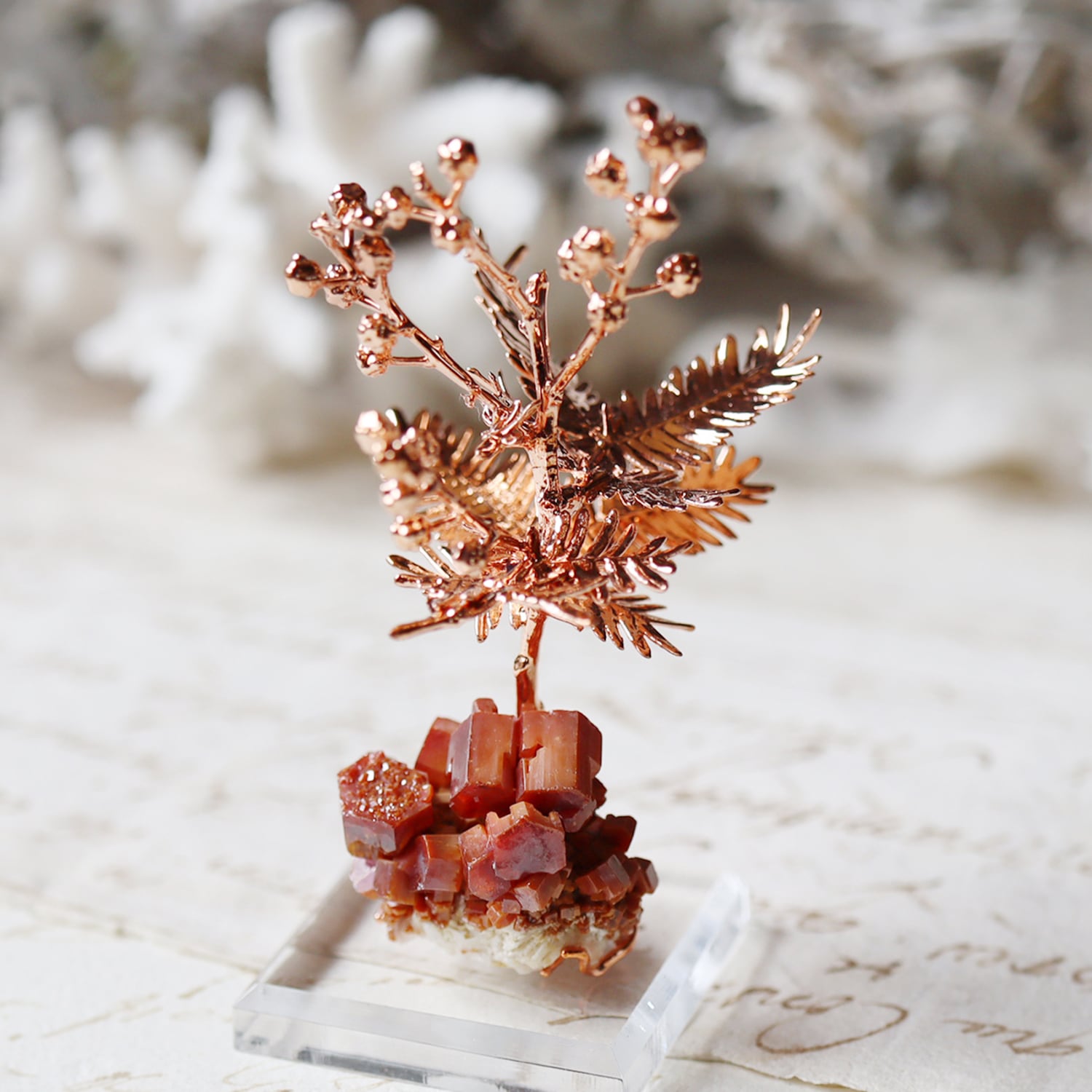 花石 花石（kaseki）オブジェ | witch/花石:鉱物植物アクセサリー/オブジェ