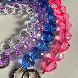 【一部即納】CLEAR HEART STRAP -5color-