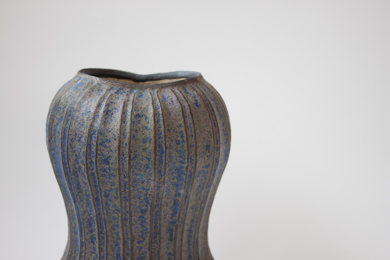 Indigo Torso Vessel no.2　