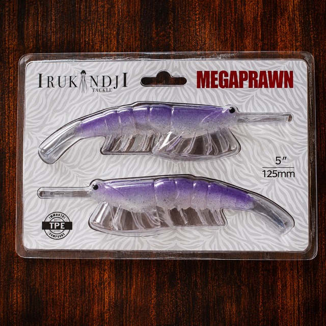 メガプラウン 5 inch - ホワイト (Frost) | IRUKANDJI TACKLE (イル