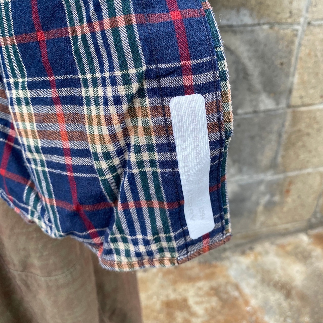 PENDLETON ペンドルトン チェック柄 ウール混 長袖シャツ ボタンダウン 