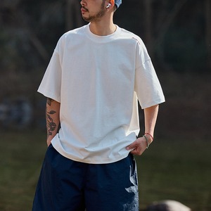 Minimal embroidery tee 0567