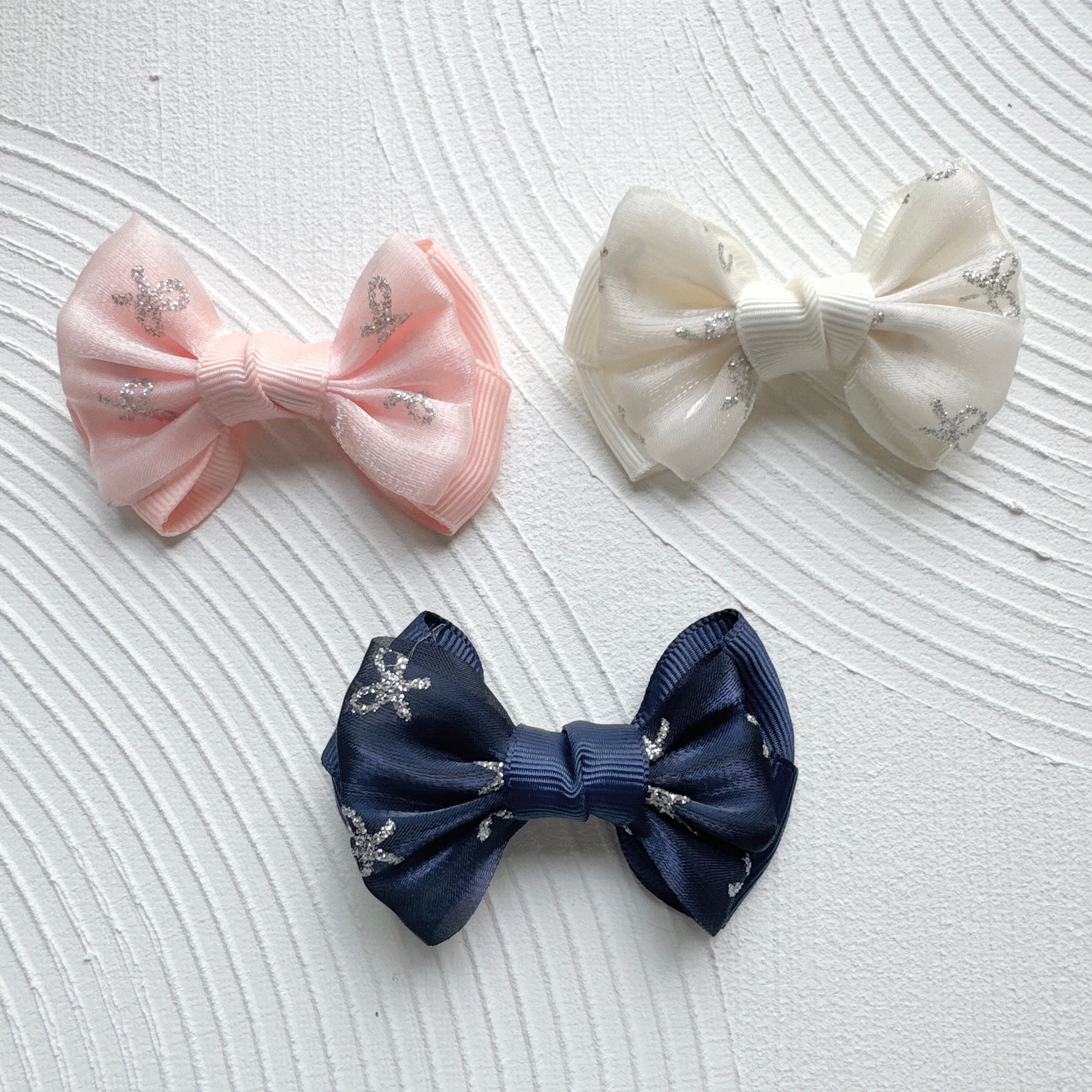 シフォンリボンプリントリボンパッチン