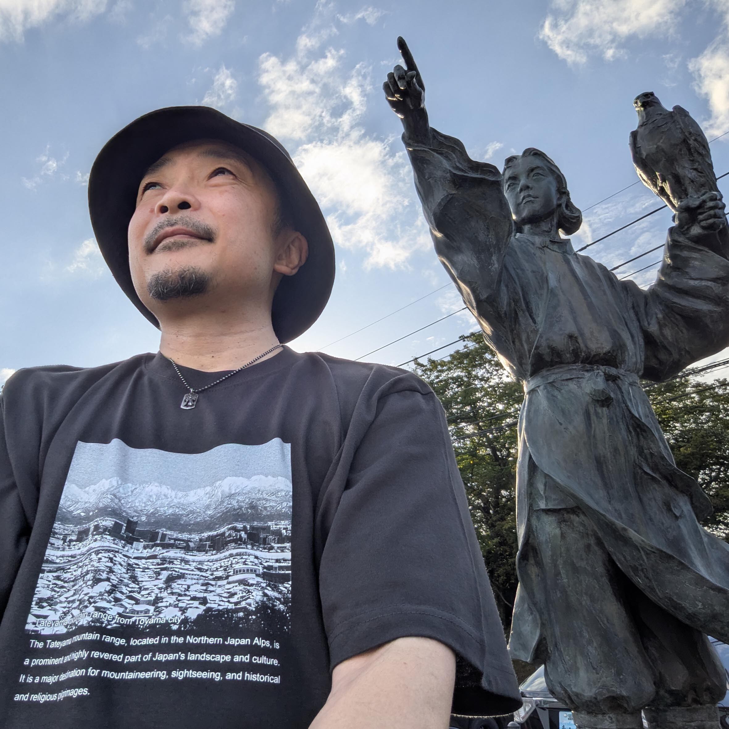 【富山百景シリーズ】Tateyama mountain range Tシャツ【富山市】