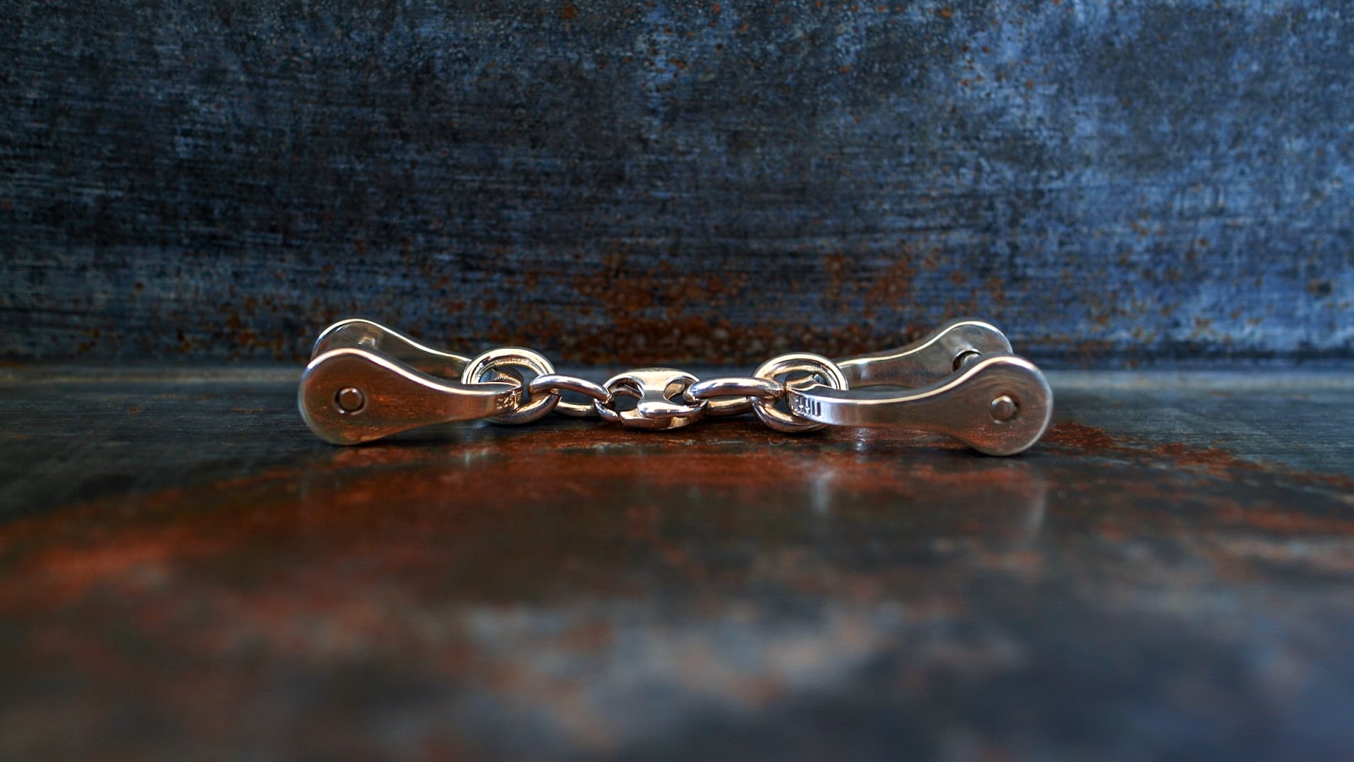 オールドティファニー　ダブルシャックルキーリング VINTAGE】TIFFANY&Co. ティファニー ダブル シャックル キーリング