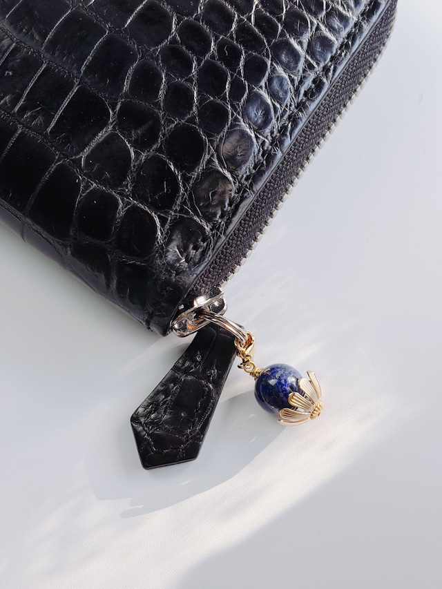 お財布アクセサリー design.3 ラピスラズリ ゴールド/シルバー お財布アクセサリー design.3 ラピスラズリ ゴールド/シルバー