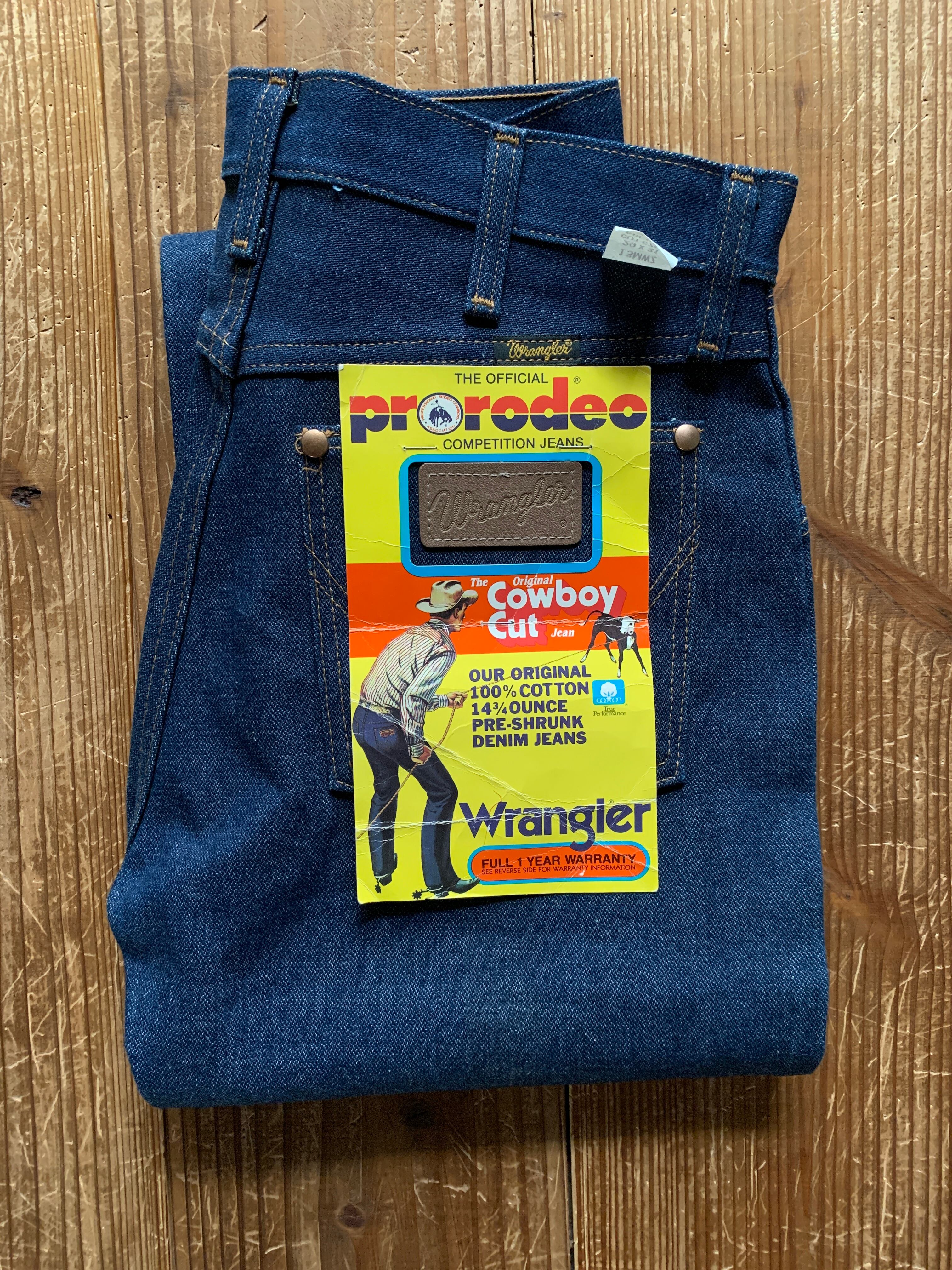 80's Wrangler 13MWZ デニムパンツ DEADSTOCK 表記(29×31) USA製