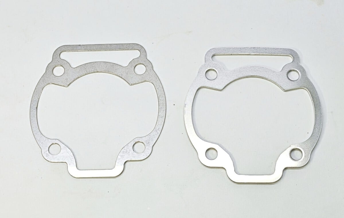 ksr2用アルミベースガスケット1mm ksr80，ksr-Ⅱ | Zracing