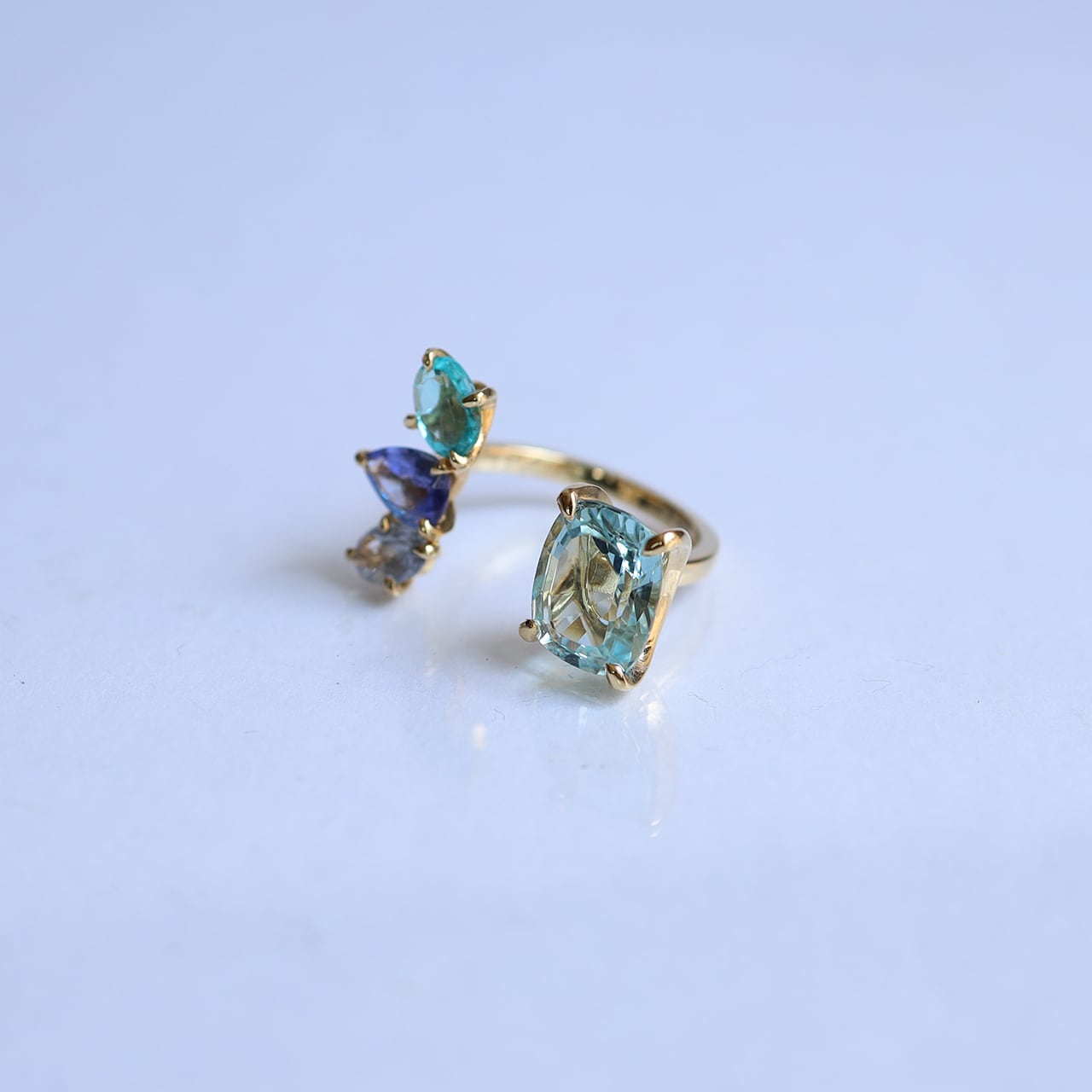 Eccentric Open Ring | himari-jewelry online shop