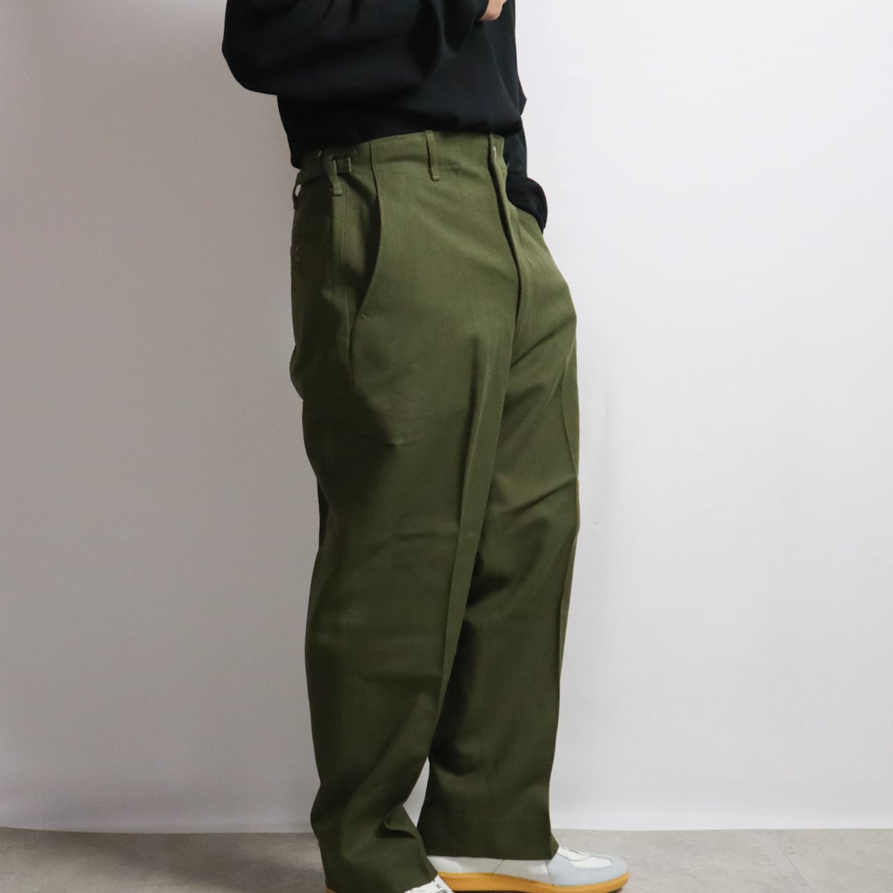 DEAD STOCK】U.S.ARMY M-51 WOOL FIELD TROUSERS 米軍 M51 ウール 