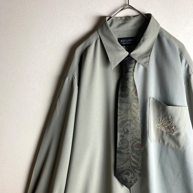 ~"necktie shirt" dusty green~