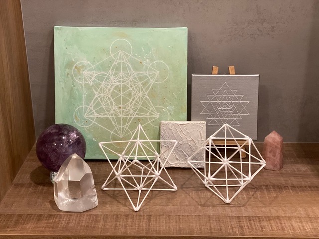 神聖幾何学綿棒ワークショップ応用編③