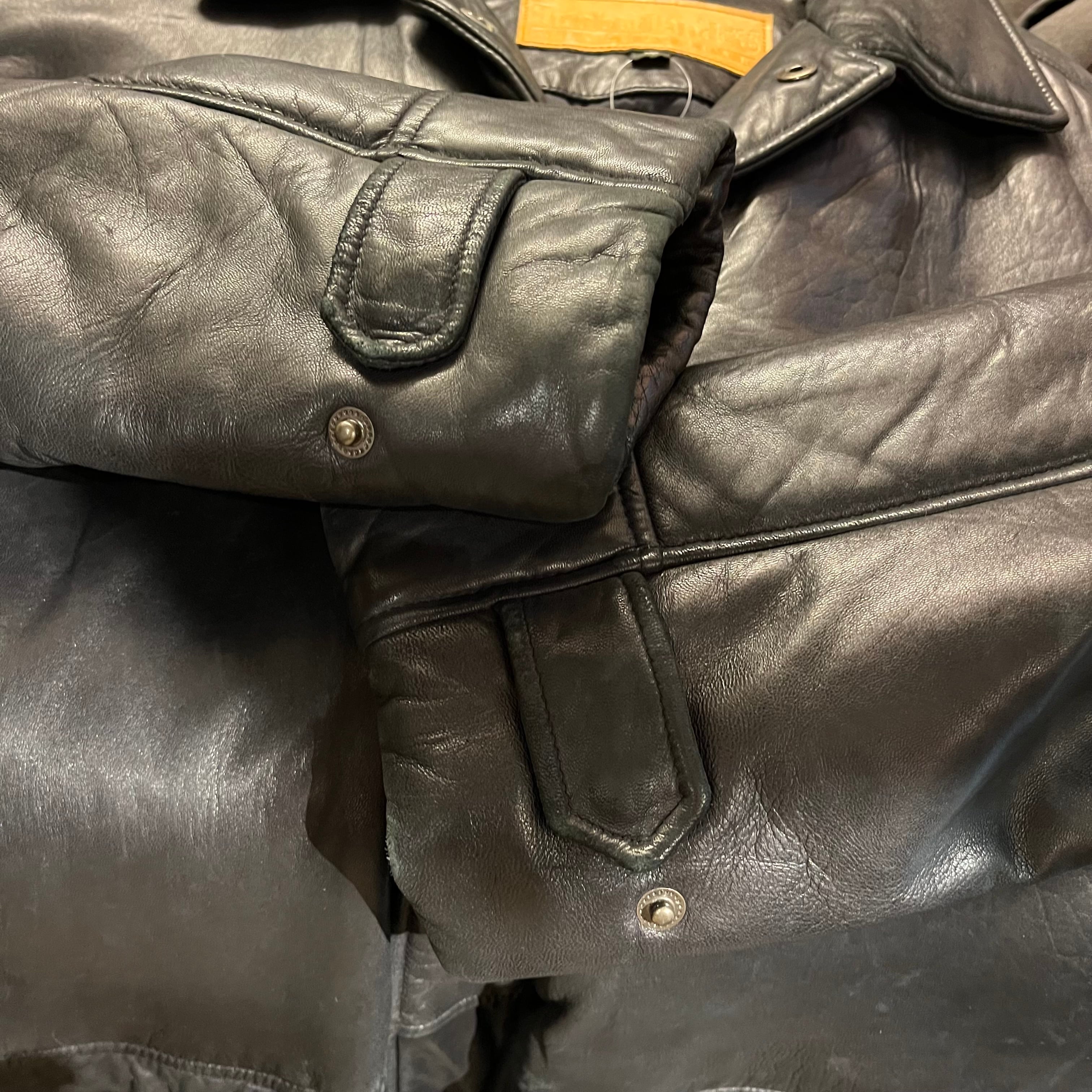 90s TIMBERLAND Leather Jacket | BerBerJin / & BerBerJin