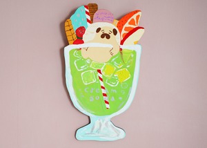 wood objet 原画 「Cream soda」