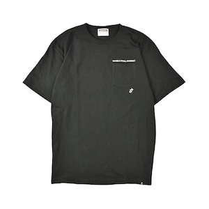 DOUBLE STEAL Embroidery Pocket Tee / ダブルスティール Tシャツ / 932-12018