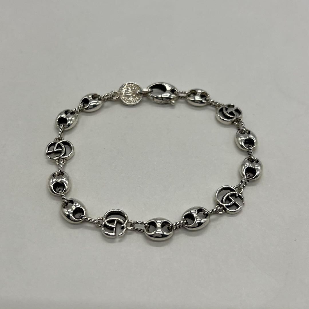 2001】TIFFANY&Co. ティファニー 星条旗チャーム ブレスレット