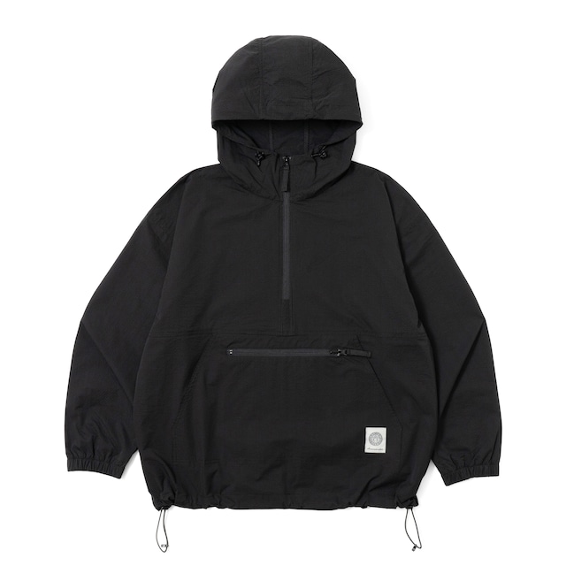 MINI GRAPH CHECK ANORAK BLACK