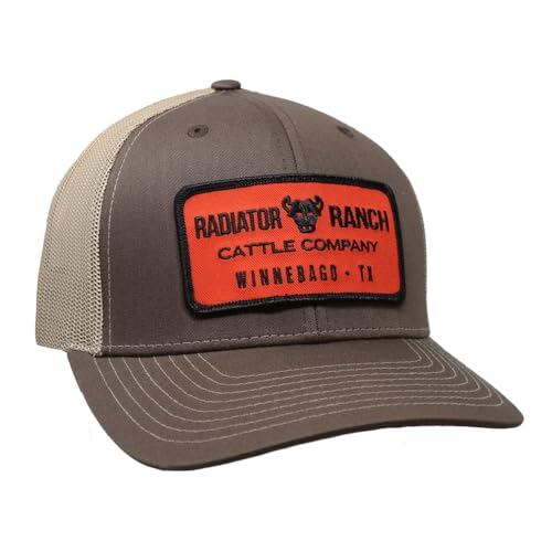 Pf Radiator Ranch Hat Rodeo Time Dale Brisby Radiator Ranch Patch調整可能なスナップバックハット(米国、アルファ、ワン ...