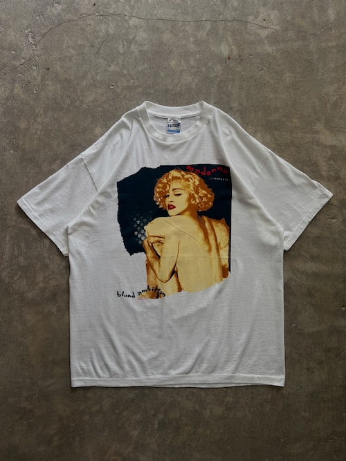MADONNA BLOND AMBITION WORLD TOUR マドンナ Tシャツ XL ホワイト