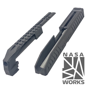 【NASA WORKS】ALIEN GLOCK スライド&バレル1本セット(ブラック塗装版)