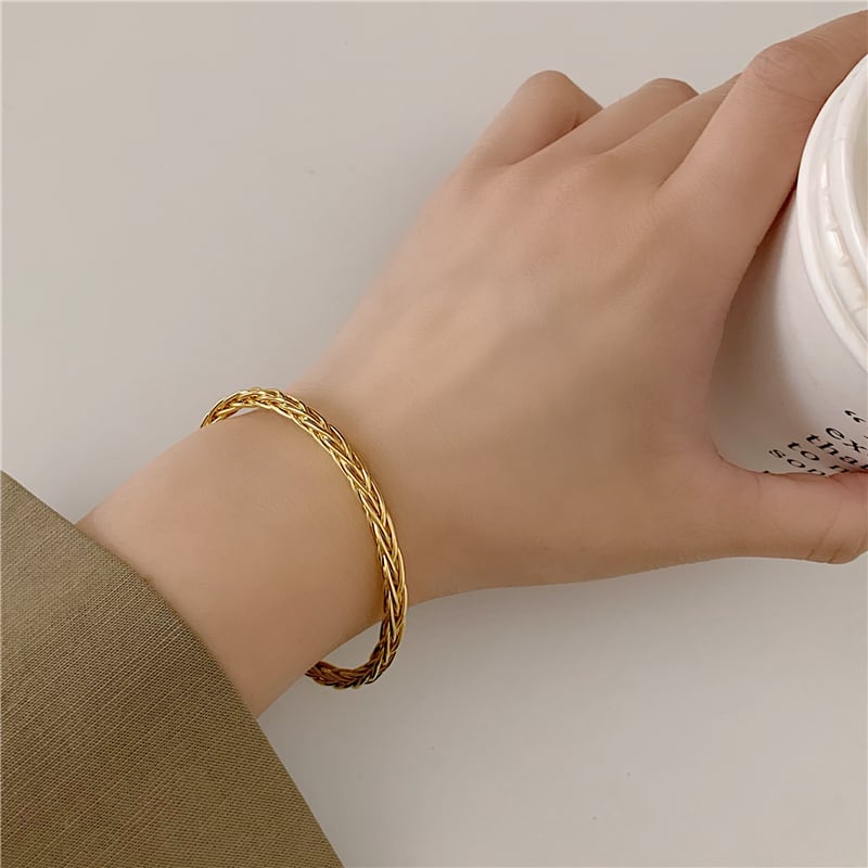 メタリックカラー ブレスレット 11248