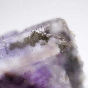 ヤオガンシャン産 フローライト 共生 / 原石 標本【C_2】