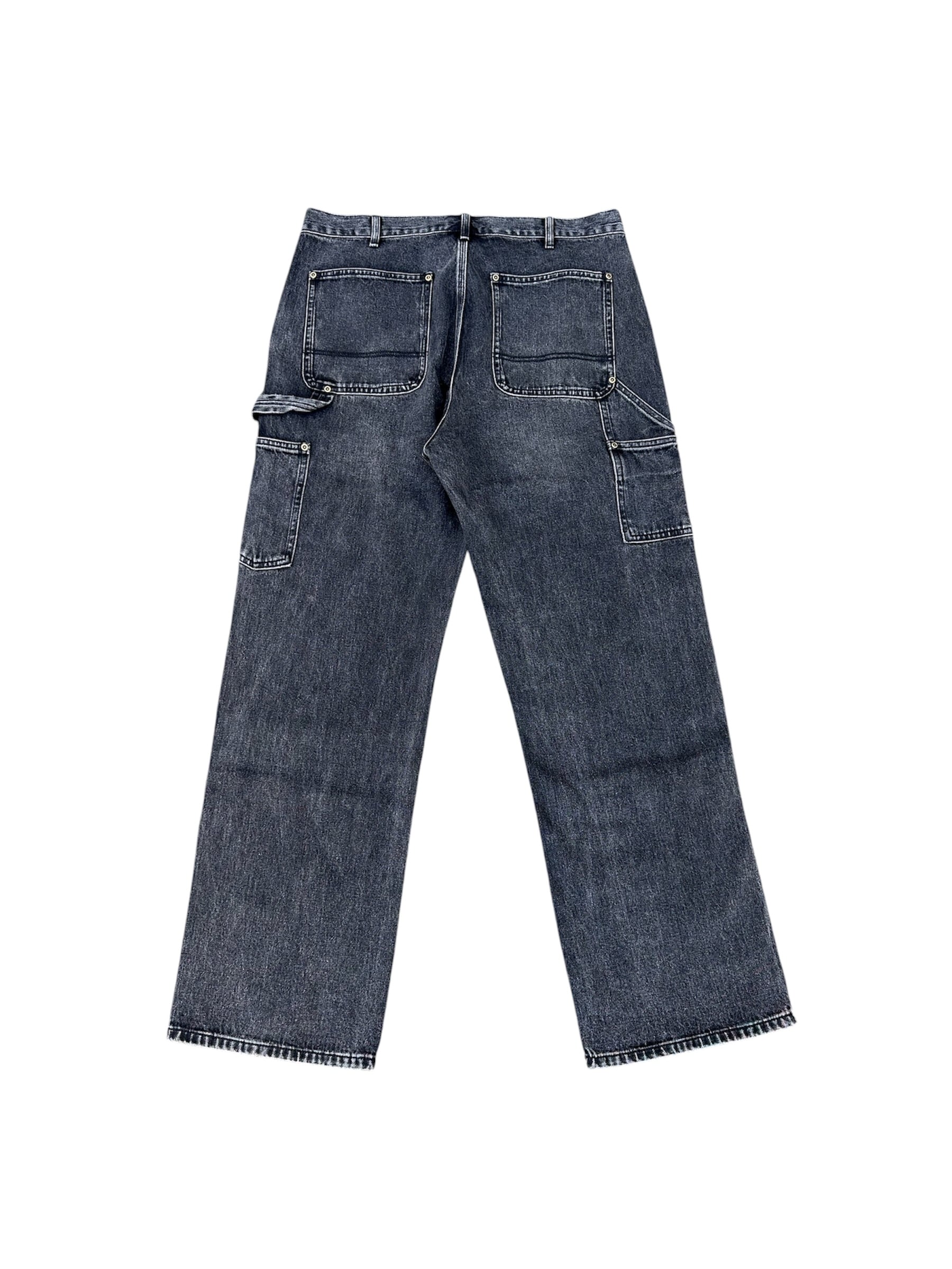 Fade Black Double Knee Pants | 【ボトムス専門店】MODE SPACE