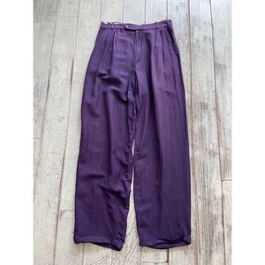 linen mix 2tuck slacks