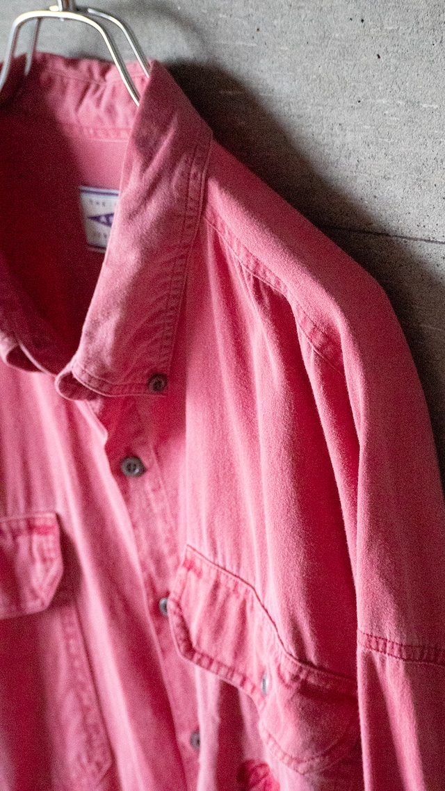 "ARIZONA JEAN COMPANY" 1990s Fade red shirt