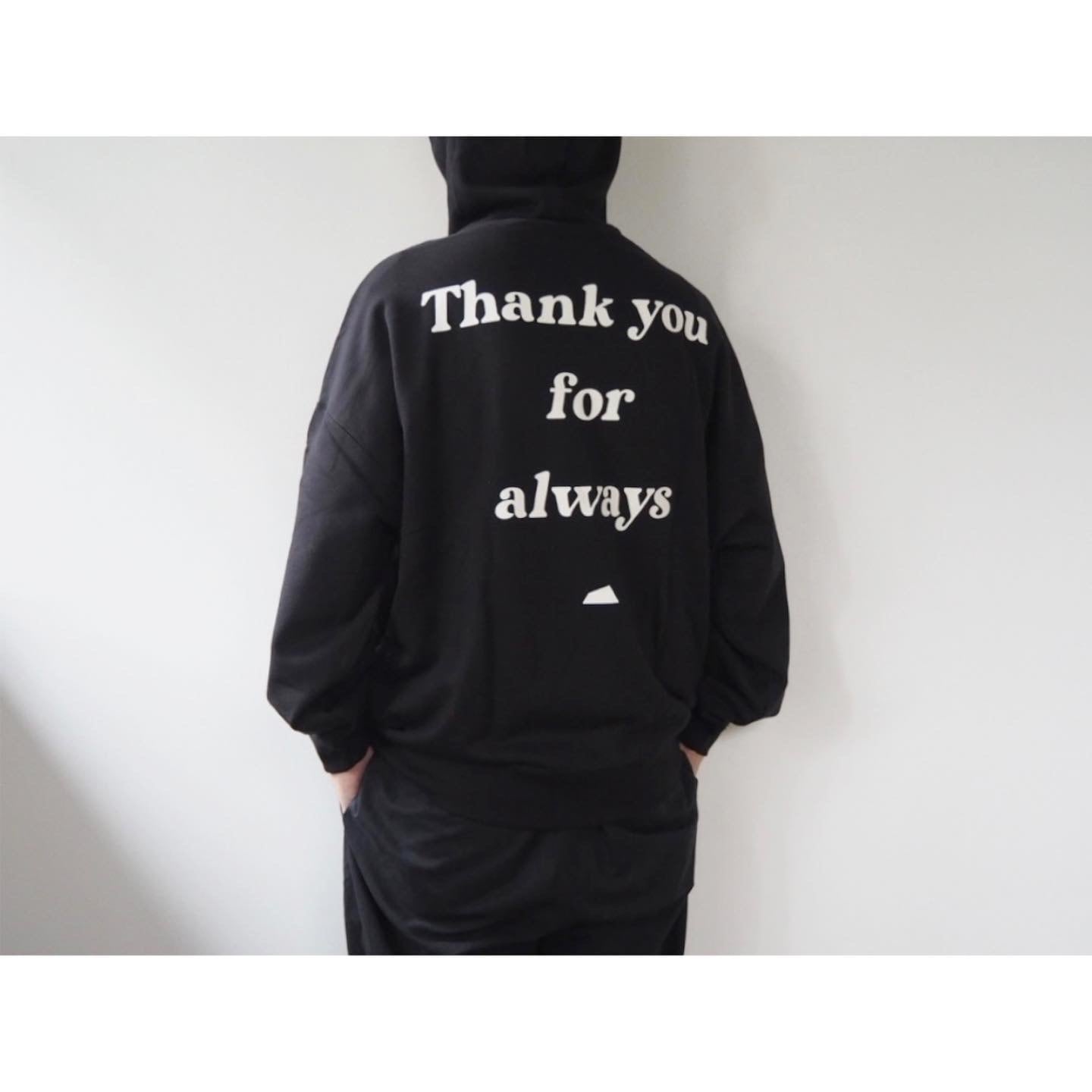melple×SALVAGE PUBLIC Thank you Hoodie