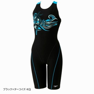 スピードフィットネス水着[レディース]SFW12663 パリコパームルースンニースキン ゆったり 縫込みカップ