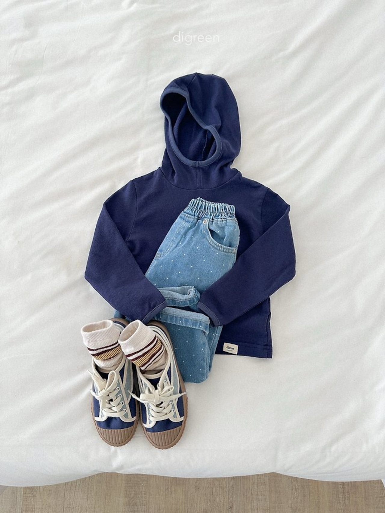 韓国子供服 / Digreen / 26Autumn / pobi hoodie / フーディー *S~XXL*
