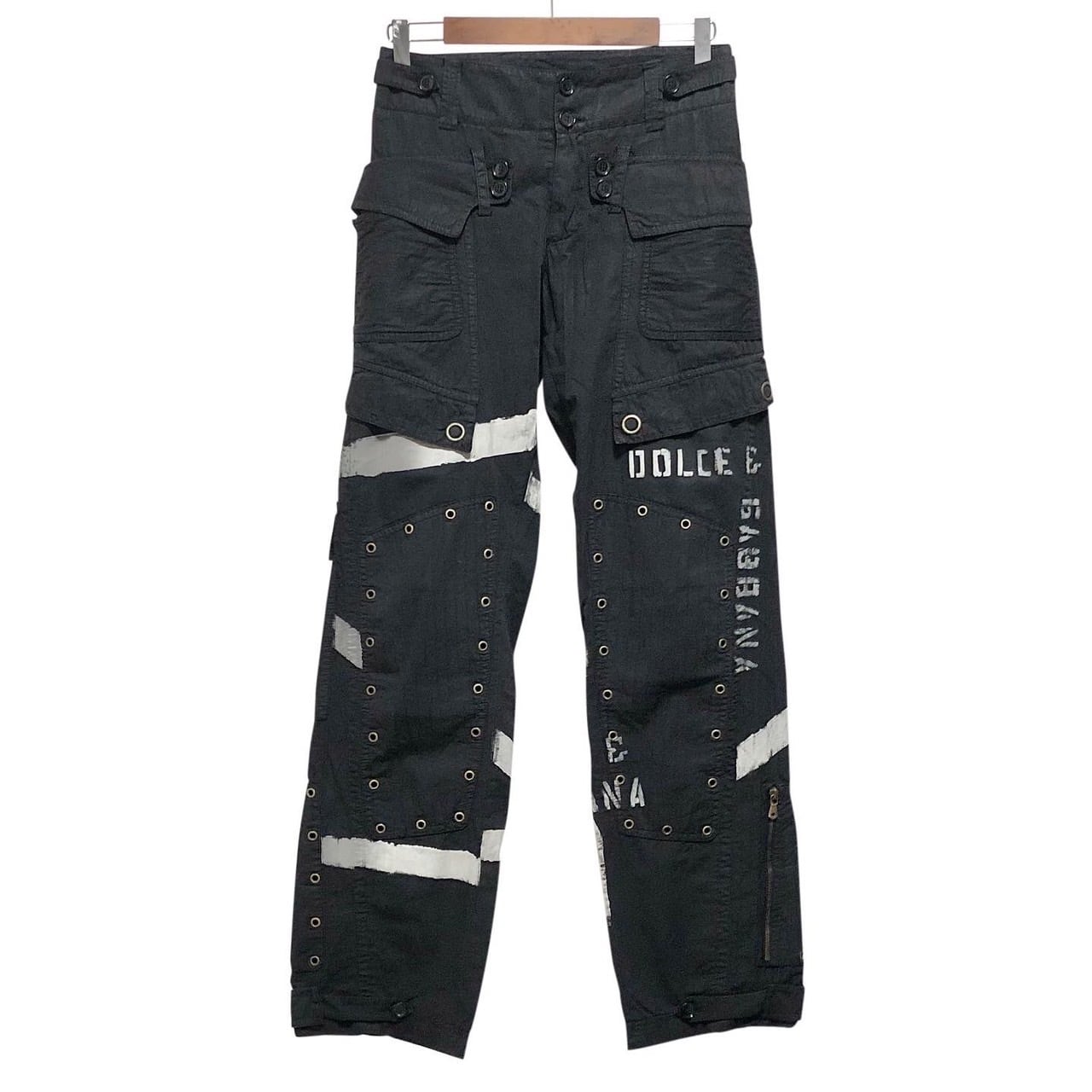 archive 2004SS DOLCE&GABBANA graffiti cargo pants | NOIR ONLINE