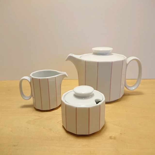 ドイツ Rosenthal Studio-line × Tapio wirkkala "Polygon" ティーセット