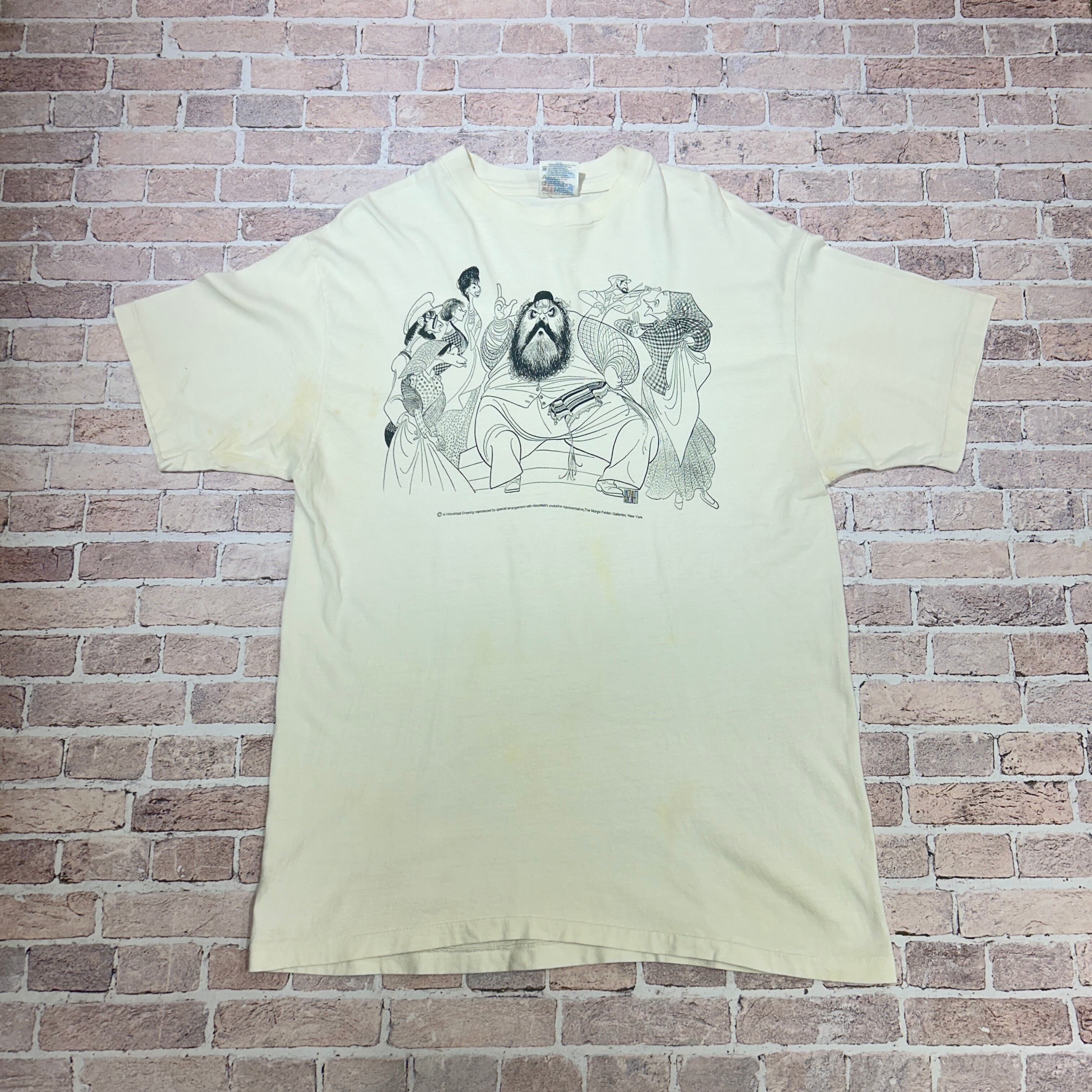 Ⓚ1990s MUSICAL T-SHIRT 'FIDDLER ON THE ROOF' SIZE L | safarionline