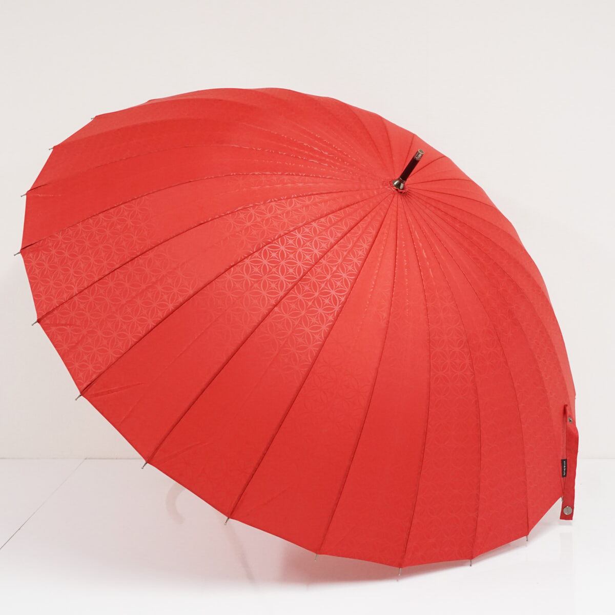 傘 槇田商店 USED美品 ブラック シンプル 高級 木製手元 紳士傘 65cm